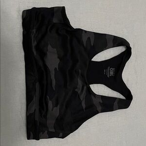 Athleta Black Camo Kids Top
